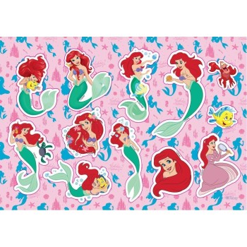 Diakakis imports Disney Princess Μπλοκ Ζωγραφ Princess 23x33 40φυλ Αυτοκ-στενσιλ- 2σελ ΧΡ 2ΣΧ Ariel-πενταμορφη. 000564988 520569