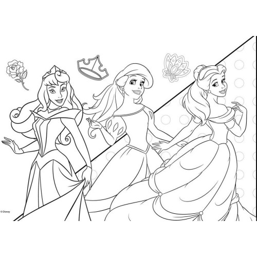 Diakakis imports Disney Princess Painting Pain Princess 23x33 40 Ava-sensil-2sel 2SK 2S. 000564988 5205698748318