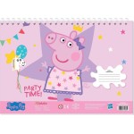 Diakakis imports Μπλοκ Ζωγραφ Peppa PIG 23x33 40φυλ Αυτοκ-στενσιλ- 2σελ ΧΡ 2ΣΧ 000482832 5205698748134