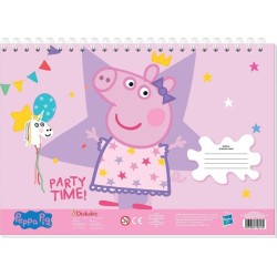 Diakakis imports Μπλοκ Ζωγραφ Peppa PIG 23x33 40φυλ Αυτοκ-στενσιλ- 2σελ ΧΡ 2ΣΧ 000482832 5205698748134