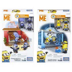 MEGA Φιγούρες Minions Σετ Των 3 Με Αξεσουάρ (3 Σχέδια) DKX75 / ASST 887961251203
