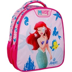 Diakakis imports Disney Princess Ariel Must Team 2 Pockets Back Back Back 000564746 5205698724411