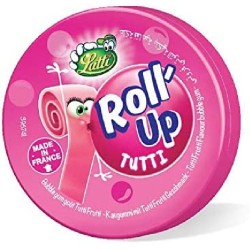 Lutti Roll-Up Tutti Frutti Τσίχλα Γαλλίας  3116740015642