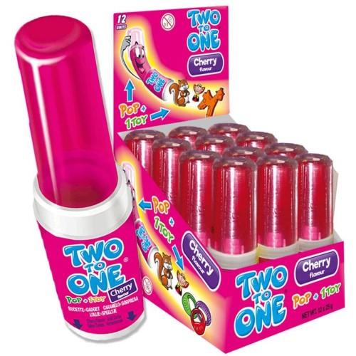 Lutti Two To One Cherr 25Gr  8410576013595