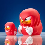 Tubbz Mini Knuckles Collectible Vinyl Rubber Duck Figure - Official Sonic The Hedgehog Merchandise - Kids Tv, Movies And Video N