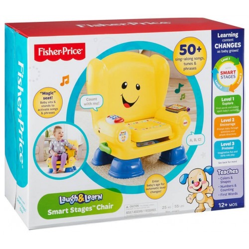 Mattel Fisher Price Laugh And Learn Smart Stages Chair CGD05 887961061994