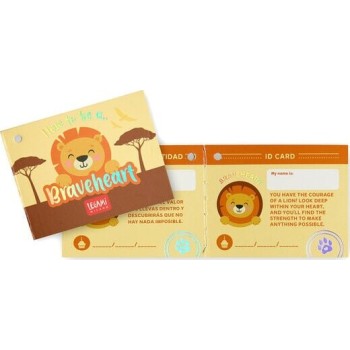 Legami Stuffed Toy -  Soft! - Mini Lion MSC0006 8052694022716