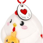 Legami Λούτρινο Μπρελόκ -  Soft! - Tiny Hen SPK0011 8052694029746