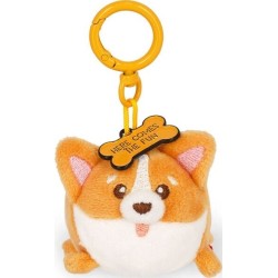 Legami Plush Key Ring -  Soft! - Tiny Corgi SPK0005 8052694028060