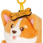 Legami Λούτρινο Μπρελόκ -  Soft! - Tiny Corgi SPK0005 8052694028060