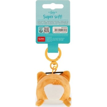 Legami Plush Key Ring -  Soft! - Tiny Corgi SPK0005 8052694028060