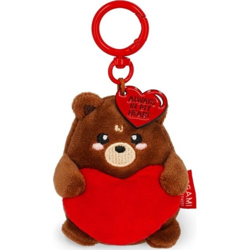 Legami Plush Key Ring -  Soft! - Tiny Teddy Bear SPK0006 8052694028077