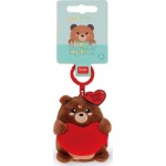 Legami Plush Key Ring -  Soft! - Tiny Teddy Bear SPK0006 8052694028077