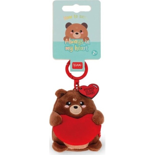 Legami Λούτρινο Μπρελόκ -  Soft! - Tiny Teddy Bear SPK0006 8052694028077