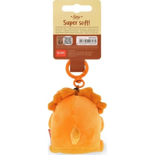 Legami Plush Key Ring -  Soft! - Tiny Lion SPK0007 8052694028084