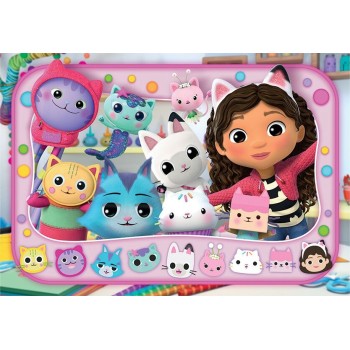 Clementoni Maxi Super Color Gabbys Dollhouse 60 pcs Maxi Super Color ...