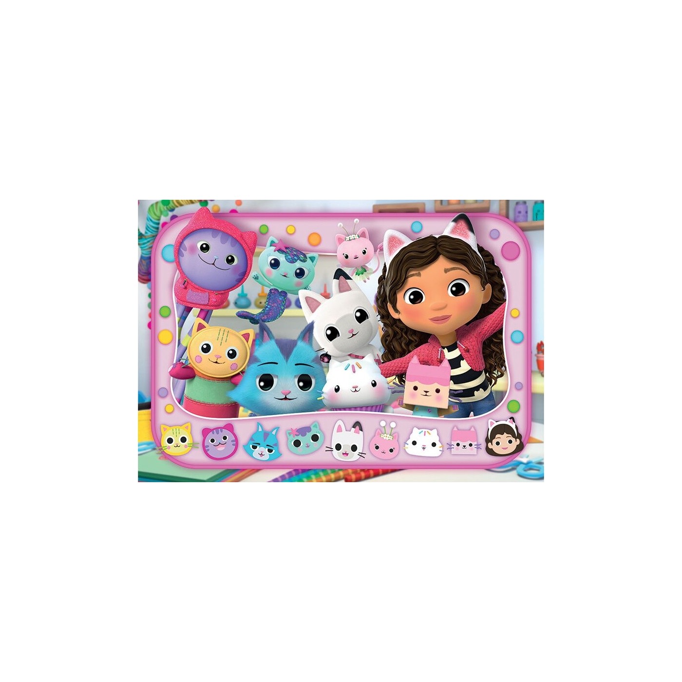 Clementoni Maxi Super Color Gabbys Dollhouse 60 pcs Maxi Super Color ...