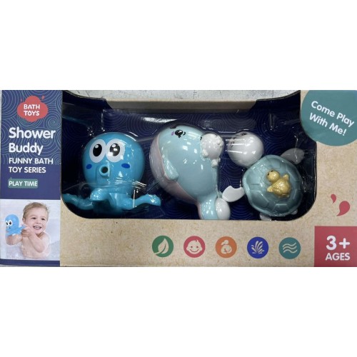 Toys-shop Choice Shower Buddy Παιχνίδια Μπάνιου 3Τεμ JV081641 6990521816416