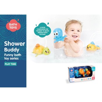 Toys-shop Choice Shower Buddy Bath Toys 3Pcs JV081641 6990521816416