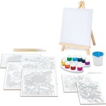 As company Happi Hobbi Happihobbi Waterproofing Waterproof Painting Wooden Era Painting Set For 7+ Years Sunflower 1038-11043 / 