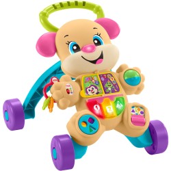 Mattel Fisher Price Εκπαιδευτική Στρατα Σκυλάκι Smart Stages Ροζ FTC68 887961640922