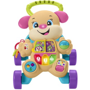 Mattel Fisher Price Εκπαιδευτική Στρατα Σκυλάκι Smart Stages Ροζ FTC68 887961640922