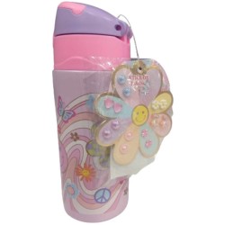 Hot Focus Pop Open Stainless Steel Water Bottle HF461GF 842817038544