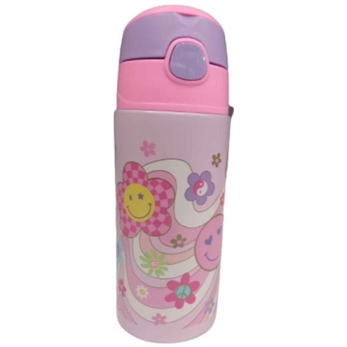 Hot Focus Pop Open Stainless Steel Water Bottle HF461GF 842817038544