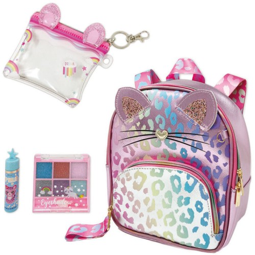 Hot Focus Stylish Beauty Mini Backpack Leopard- Μίνι Σακίδιο Πλάτης HF750LP 842817069029