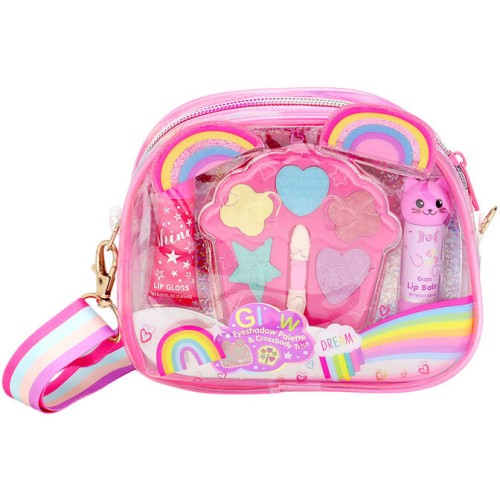 Hot Focus Glam Me Up Τσάντα Χιαστί Με Αξεσουάρ Rainbow HF744RB 842817091617