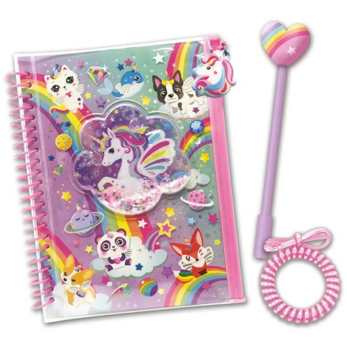 Hot Focus Stylish Journal With Pouch Glow In The Dark -Σημειωματάριο HF259GD 842817029023