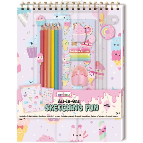 Hot Focus All-In-One Sketching Fun HF265SW 842817078335