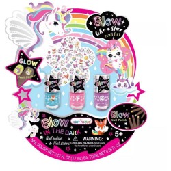 Hot Focus Glow In Th Dark Like A Star Nail Art HF025GD 842817029191