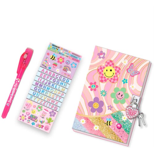 Hot Focus Light Up Diary Groovy Flower - Ημερολόγιο HF249GF 842817038957