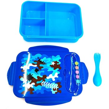 Hot Focus Bento Box Blue Camo HF451CAMO 842817058771
