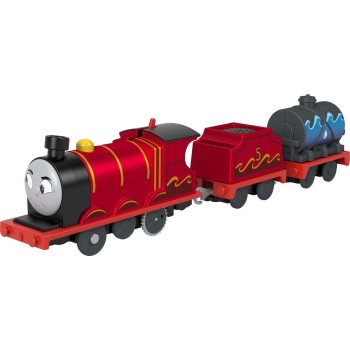 Mattel Fisher-Price Thomas The Train -Carcassed Trains With 2 Fisher -Price Thomas And Friends Spl Wagons HFX97 / HNN07 19473514