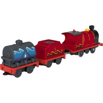 Mattel Fisher-Price Thomas The Train -Carcassed Trains With 2 Fisher -Price Thomas And Friends Spl Wagons HFX97 / HNN07 19473514