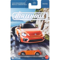 Mattel Matchbox Die-Cast 1:64 Scale Toy Car Or Truck, Themed Mbx 2019 Vw Beetle Conver GGF12 / JCH30 194735320745