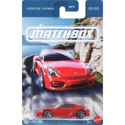 Mattel Matchbox Die-Cast 1:64 Scale Toy Car Or Truck, Themed Mbx Porsche Cayman GGF12 / JCH22 194735277056