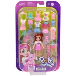 Mattel polly pocket - κούκλα με μοδες μεσαιο pack 6 σχέδια fashion pack medium κούκλα HKV88 / JCB22 194735267040
