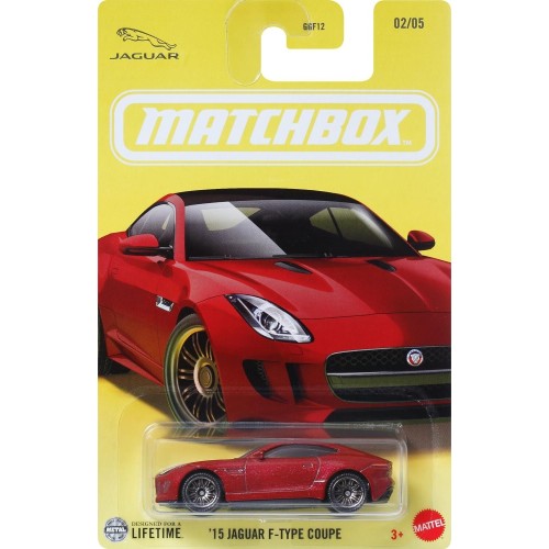 Mattel Matchbox Die-Cast 1:64 Scale Toy Car Or Truck, Mbx Jaguar F-Type Coupe GGF12 / JCG52 194735270453