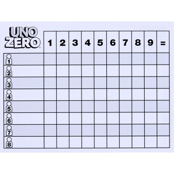 Mattel Games Uno Zero Παιχνίδι Καρτών  JHH48 194735331857
