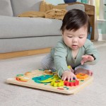 Mattel Fisher-Price  Wooden Activity Station Εκπαιδευτικό Παιχνίδι JDM53 194735287864