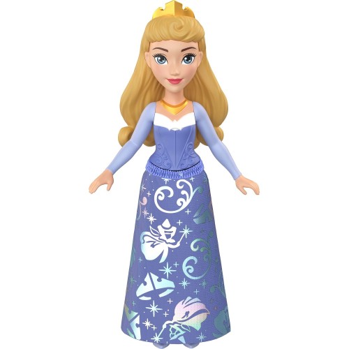 Mattel Disney Princess Aurora Posable Small Doll in Shiny Outfit With Removable Skirt, Inspired by Movie HPL55 / JBX48 194735266