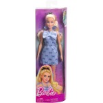 Mattel Barbie Fashionistas Doll 237 In Blue Bow Halter Dress, Blonde Ponytail With Bow Κούκλα FBR37 / HYT93 194735255634