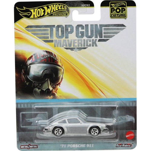 Mattel Hot Wheels Premium Toy Car, Truck Or Van, 1:64 Scale Replica From Pop Culture 71 Porsche 911 HXD63 / JBL62 194735262960