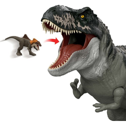 Mattel Jurassic World Rebirth Super Colossal Tyrannosaurus Rex Action Figure, T-Rex Dinosaur Movie Toy JGB52 194735309467