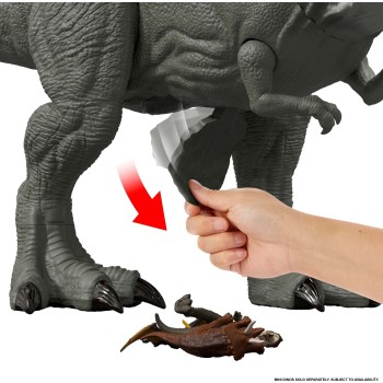 Mattel Jurassic World Rebirth Super Colossal Tyrannosaurus Rex, T-Rex Φιγούρα Παιχνιδιού JGB52 194735309467