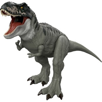 Mattel Jurassic World Rebirth Super Colossal Tyrannosaurus Rex Action Figure, T-Rex Dinosaur Movie Toy JGB52 194735309467