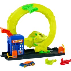 Mattel Hot Wheels Hw City- Πίστες Με Θηρια Snake Spiral Attack City Όχημα Παιχνίδι HDR29 / JBM63 194735264063